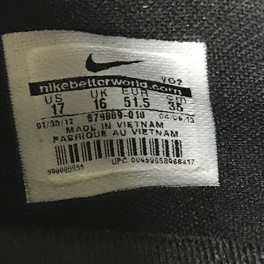 Nike Free Trainer Size 17